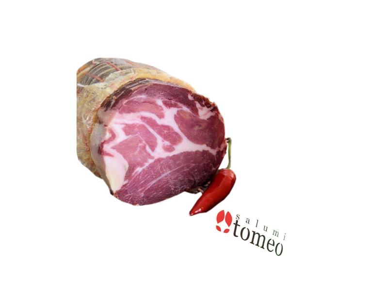 SALUMI TOMEO CAPOCOLLO CILENTANO PICCANTE